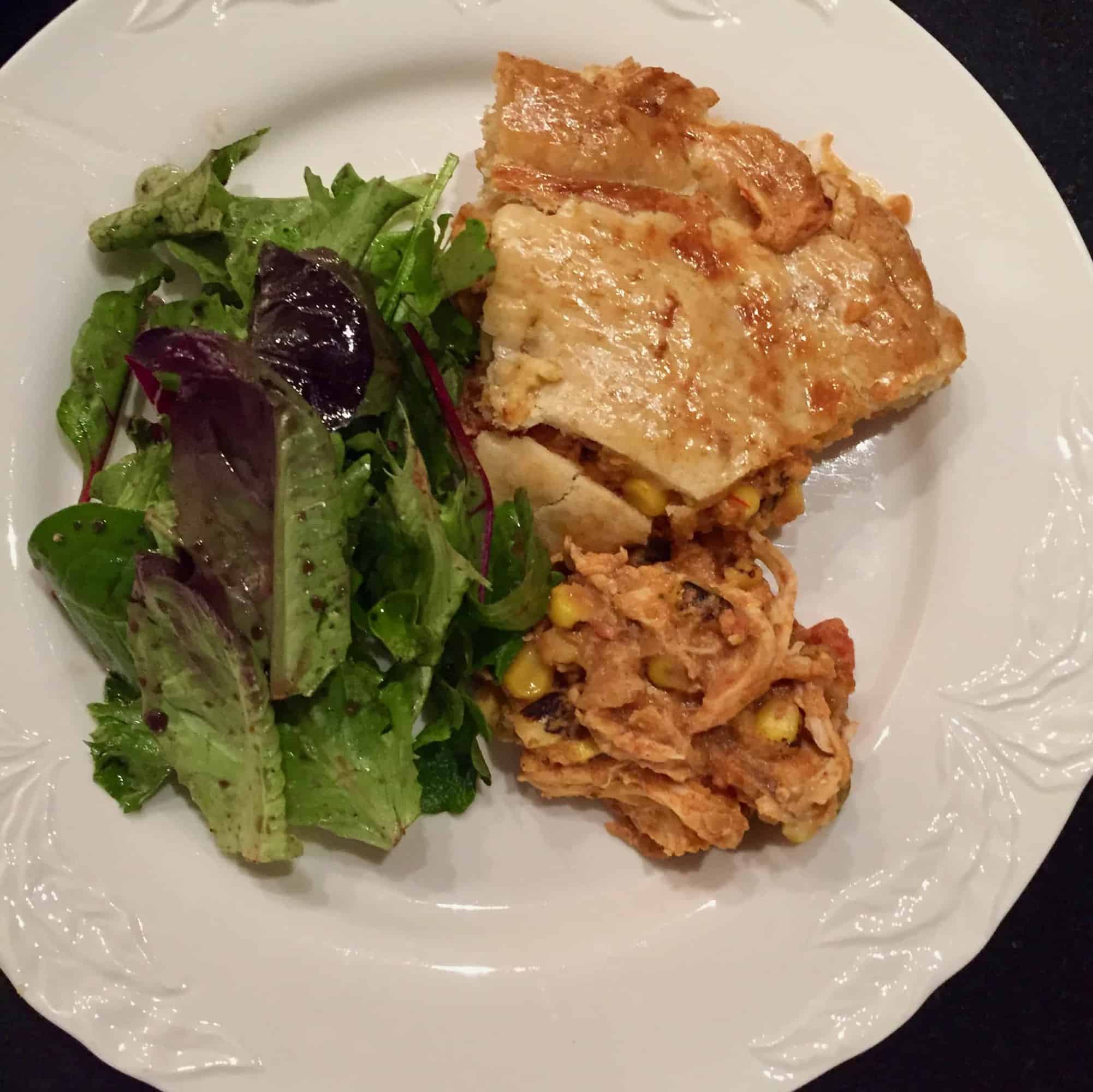 Mexican Chicken Pot Pie C H E W I N G T H E F A T